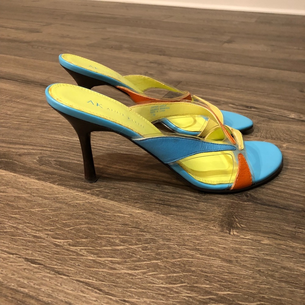 Sandals with a heel great for summer or vacation